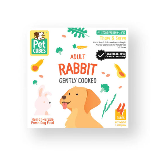 PetCubes - Gently Cooked Rabbit (2.2kg)