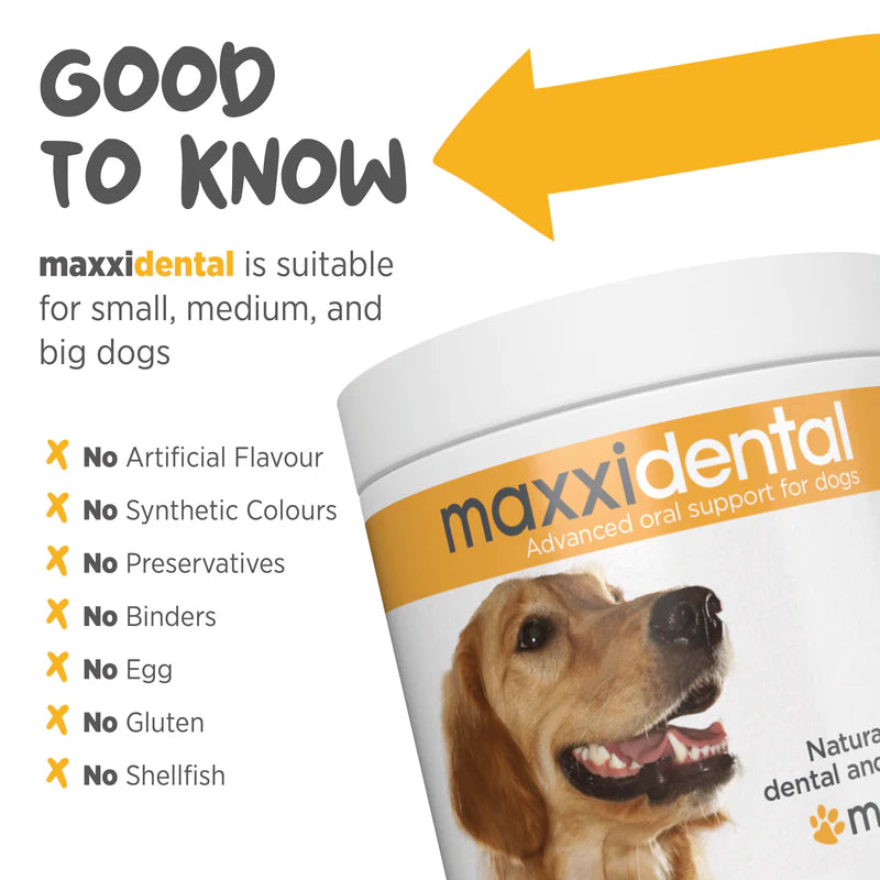 MaxxiPaws - MaxxiDental for Dogs (140g)