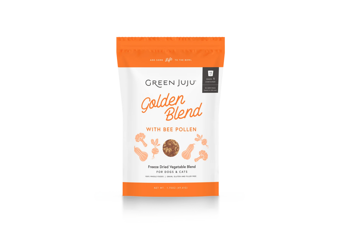 Green Juju - Freeze-Dried Golden Blend with Bee Pollen