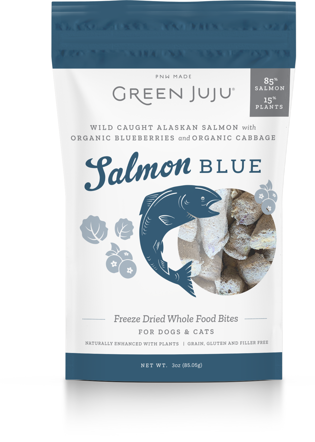 Green Juju: Salmon Blue Whole Food Bites