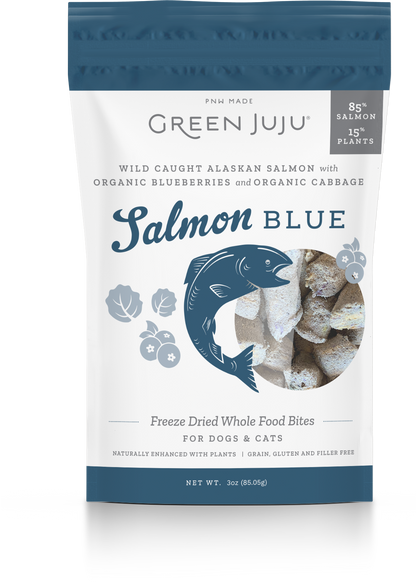 Green Juju: Salmon Blue Whole Food Bites
