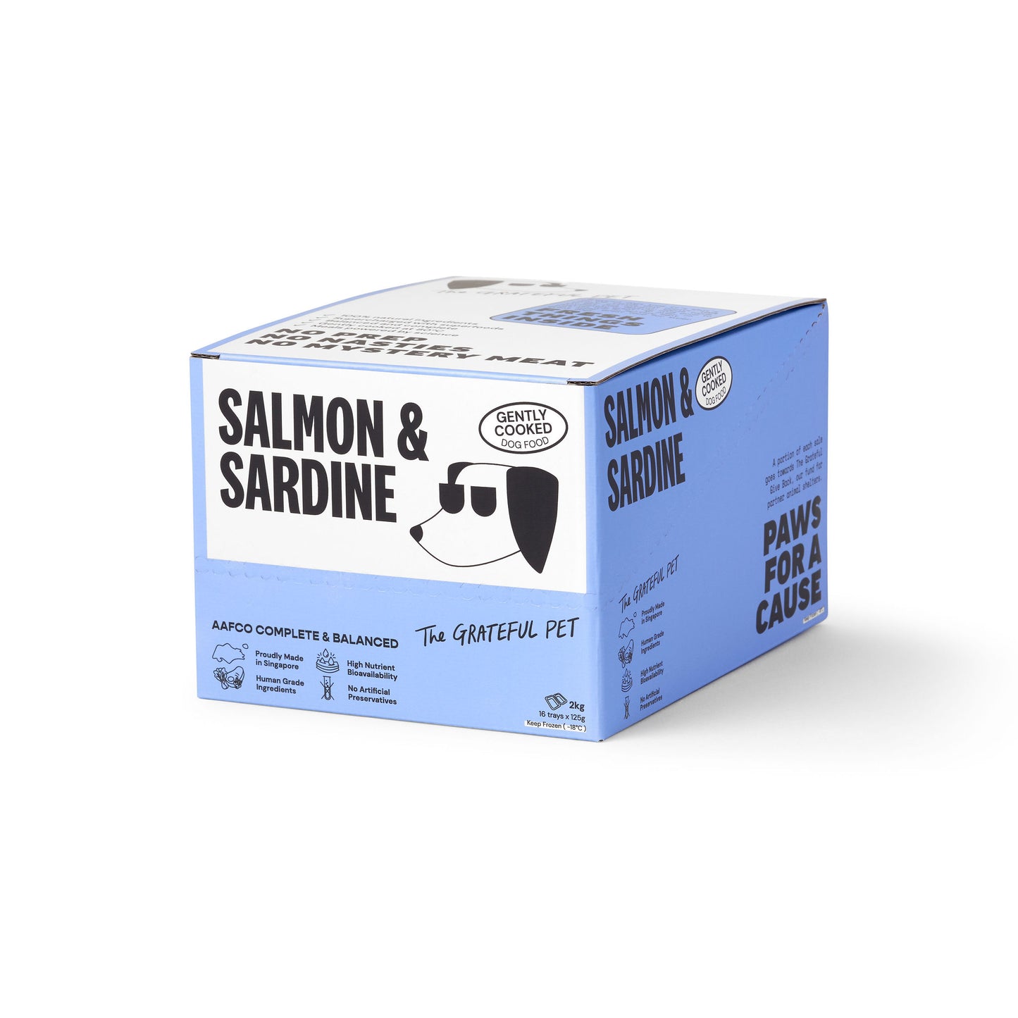 The Grateful Pet - Gently Cooked Salmon & Sardines