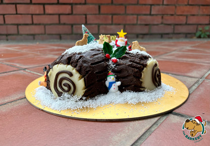 Classic Christmas Log Cake