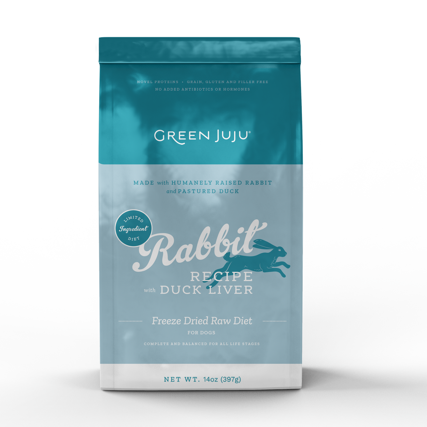 Green Juju - Freeze Dried Raw Diet Rabbit with Duck Liver Recipe