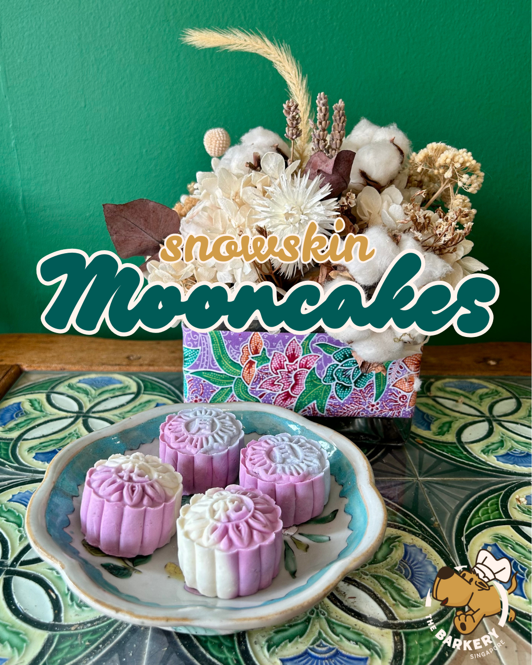 Mid-Autumn Snowskin Mooncakes