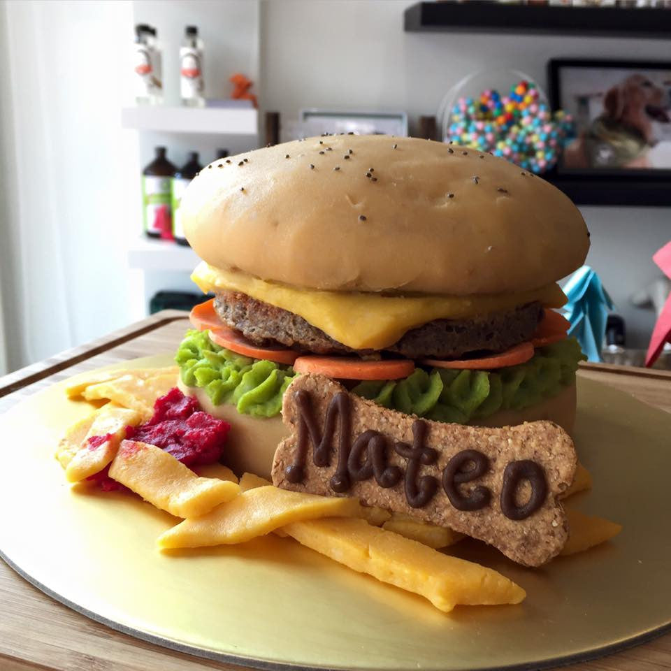 The Burger Cake