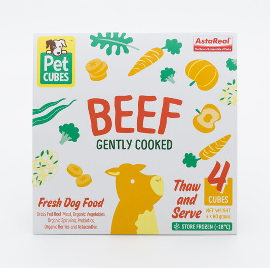 Pet Cubes Gently Cooked Complete - Beef