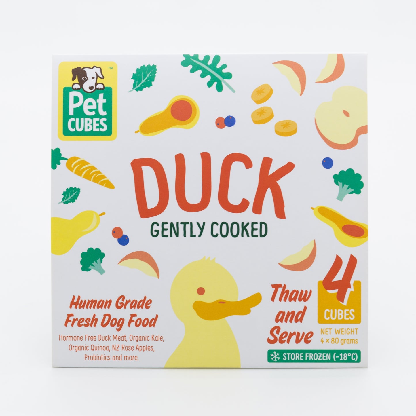 PetCubes - Gently Cooked Duck (2.2kg)