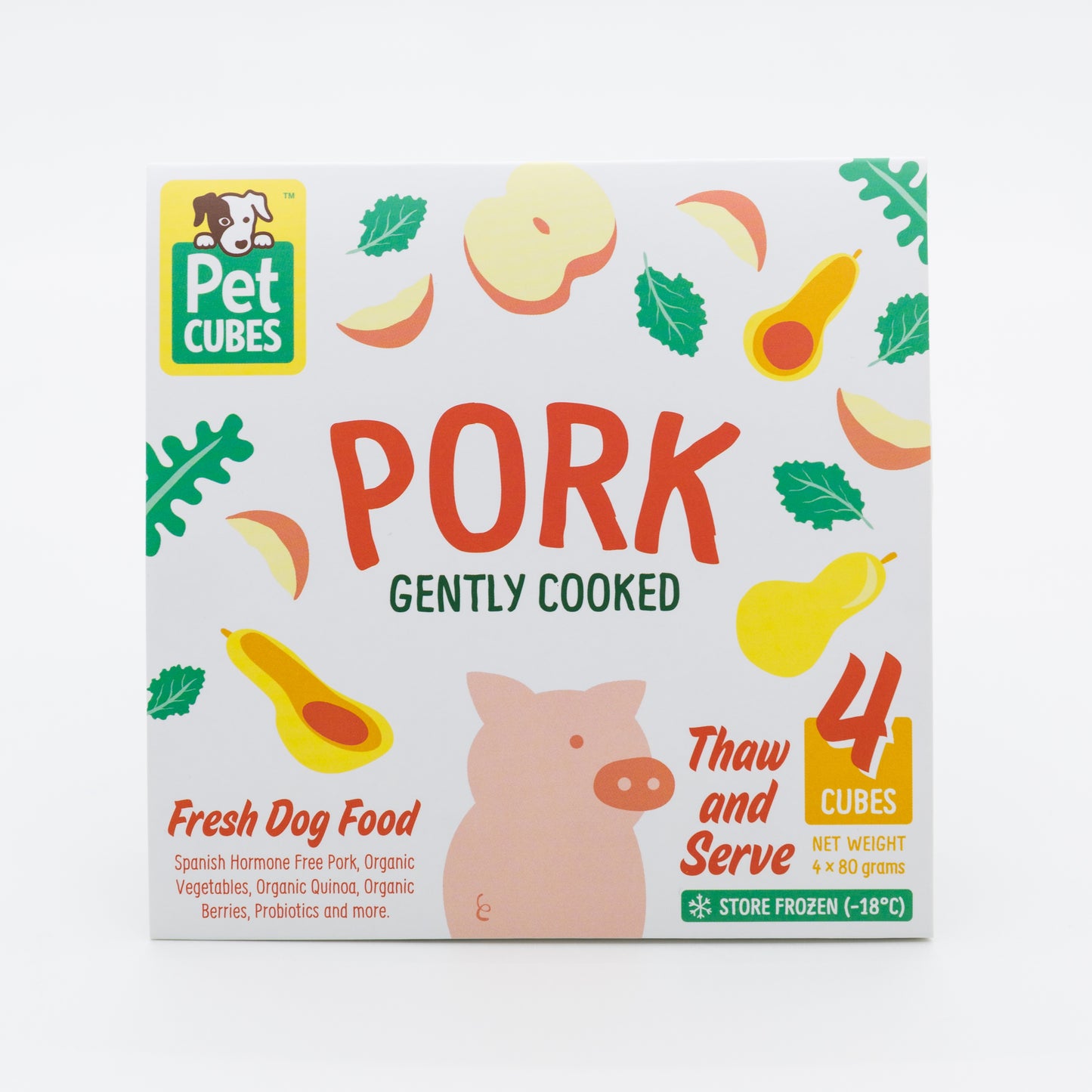 PetCubes - Gently Cooked Pork (2.2kg)