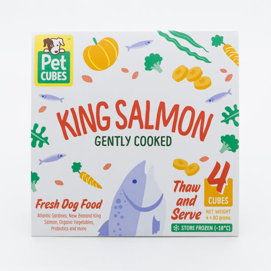 Pet Cubes Gently Cooked Complete - Salmon & Whitefish