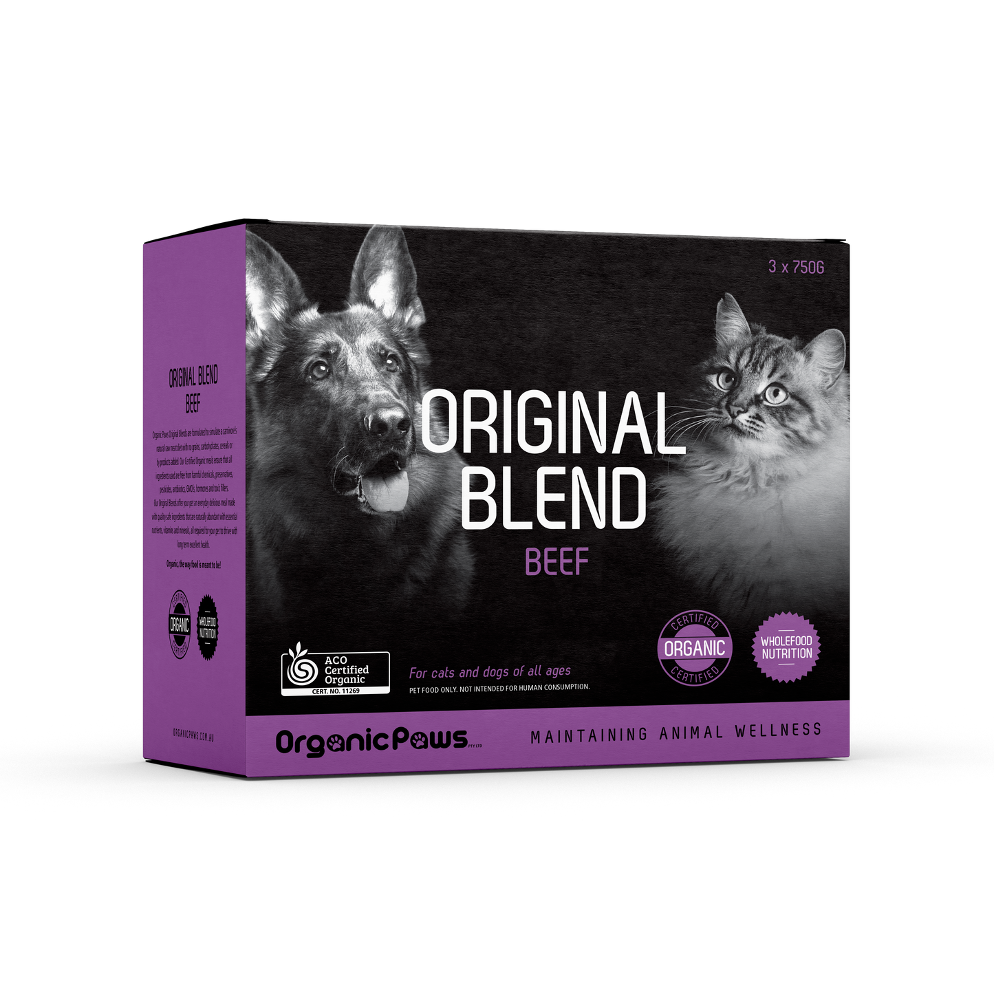 Organic Paws - Original Blend Beef (2.2kg)
