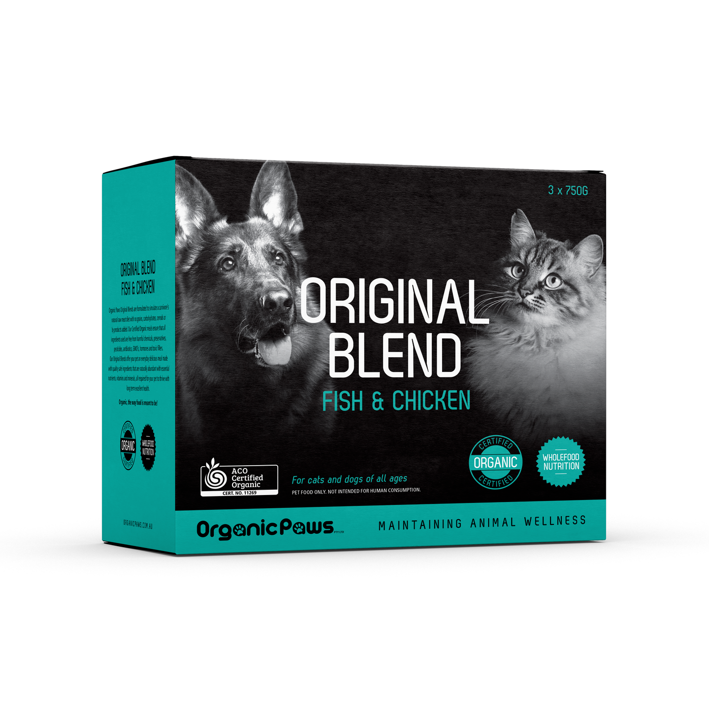 Organic Paws - Original Blend Fish & Chicken (2.2kg)