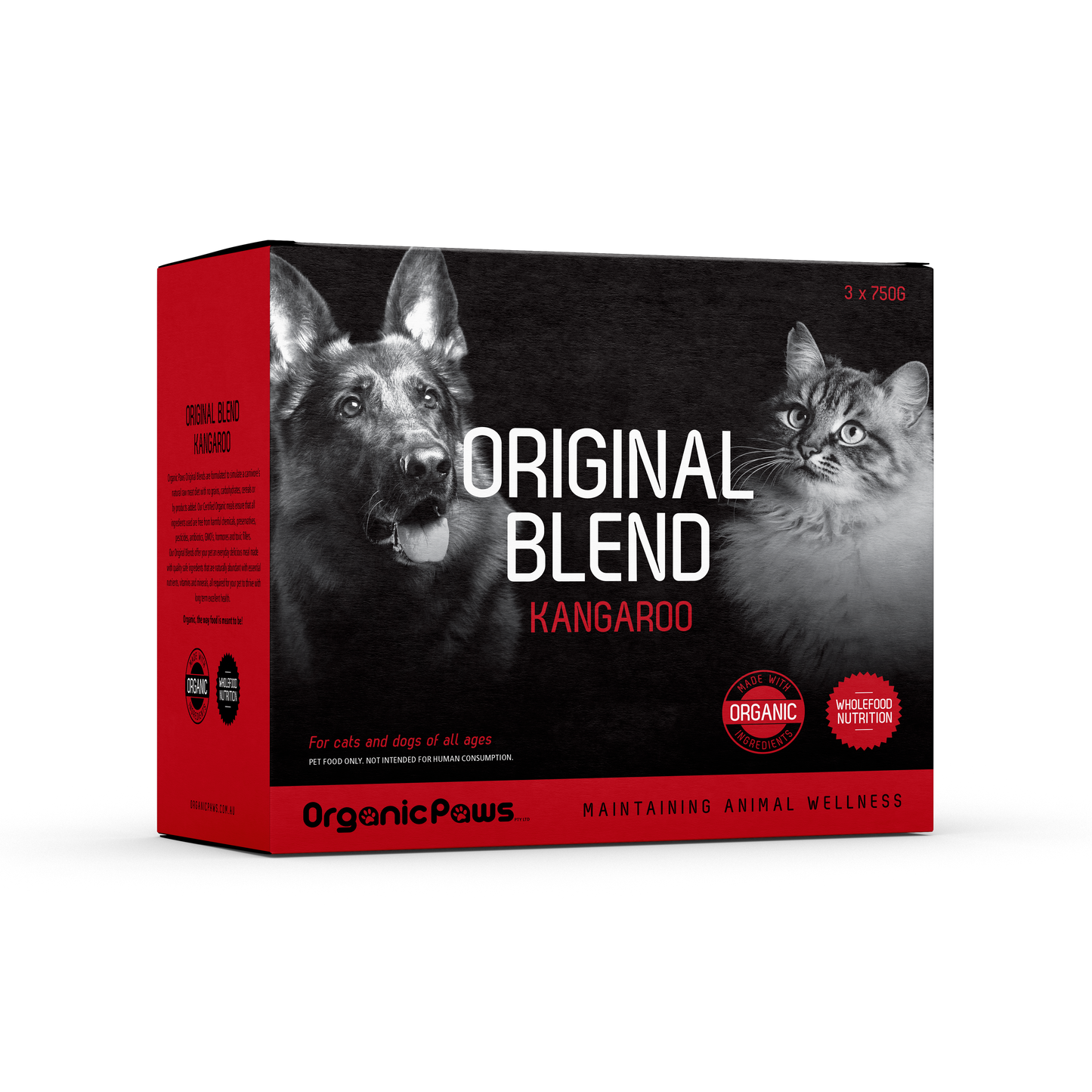 Organic Paws - Original Blend Kangaroo (2.2kg)