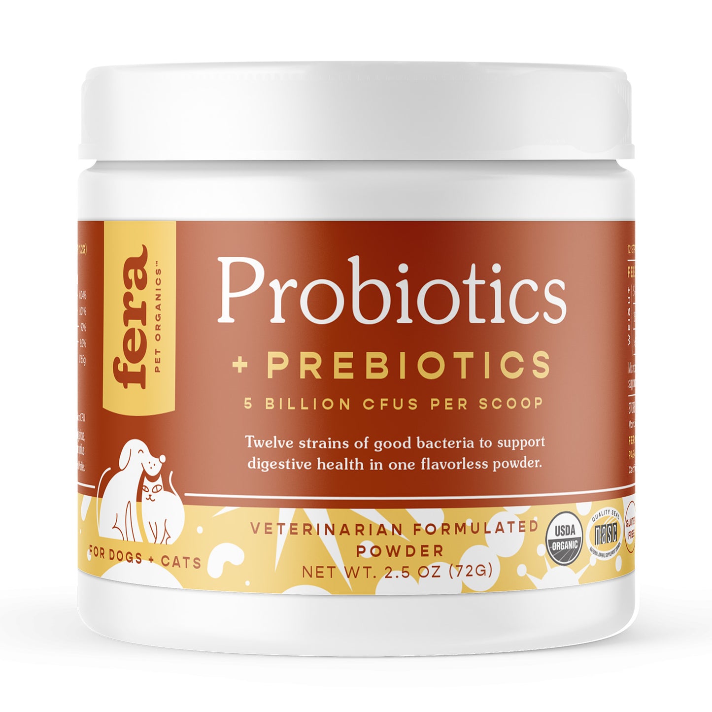Fera Pet Organics - Probiotic with Prebiotics (72g)