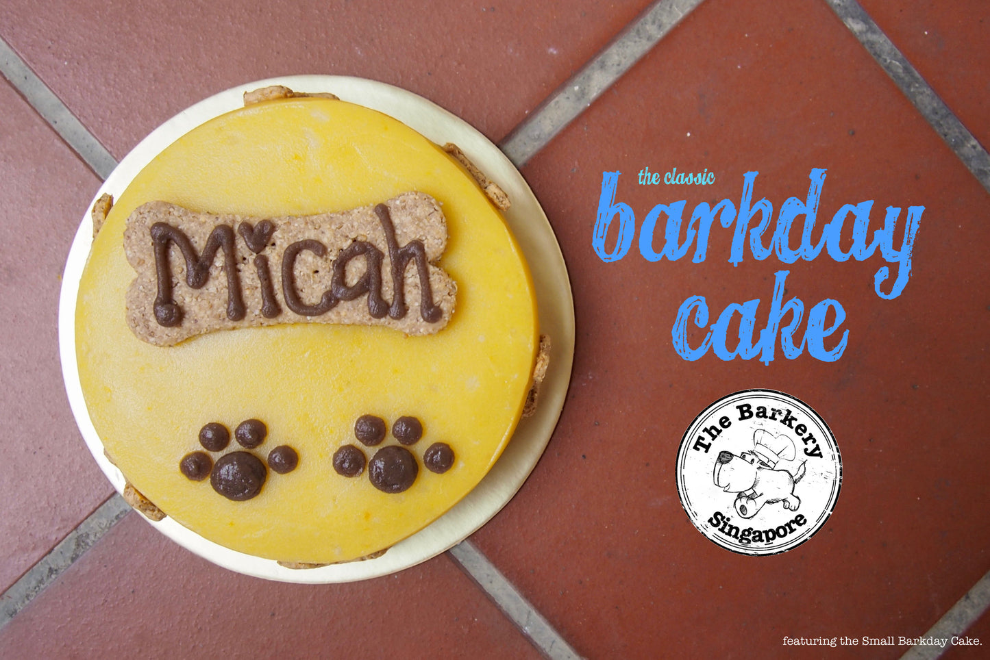 Small Barkday Cake