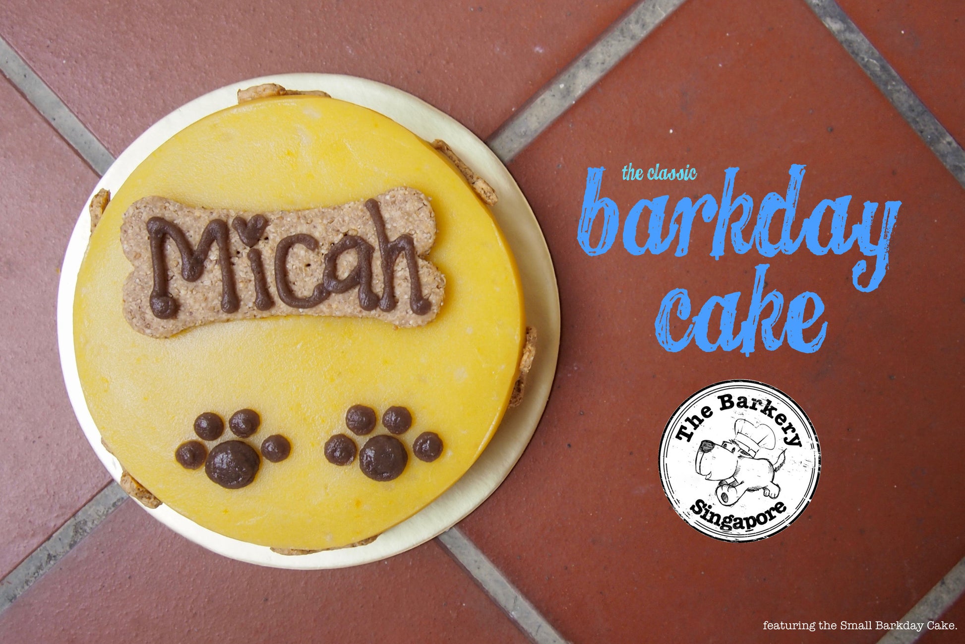 Small Barkday Cake