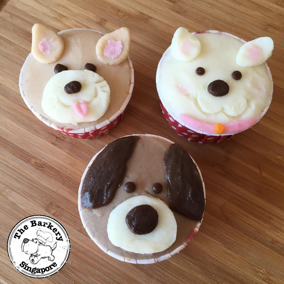 Dog Face Pupcake – The Barkery Singapore - Main Image