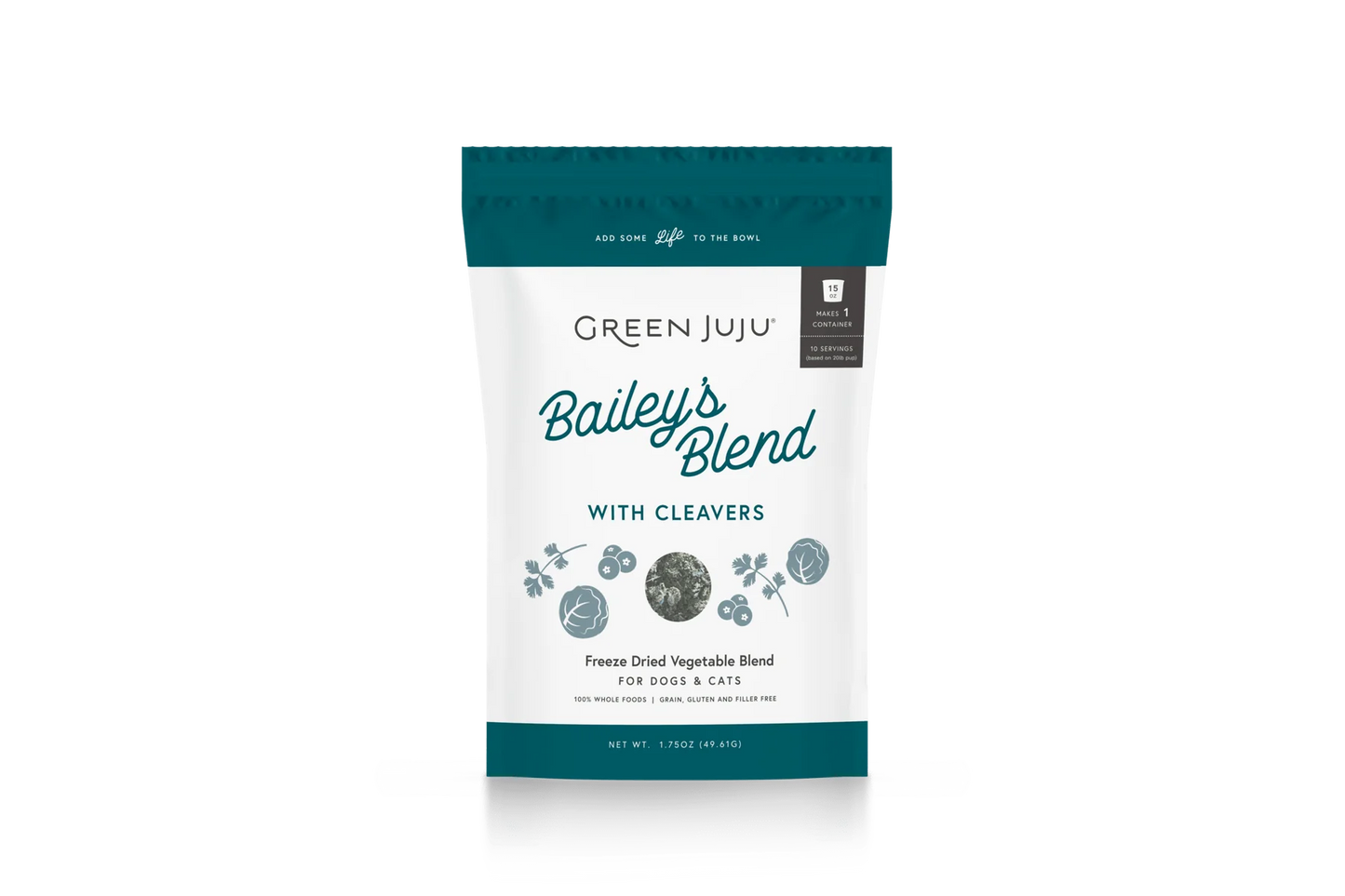 Green Juju - Freeze-Dried Bailey's Blend with Cleavers