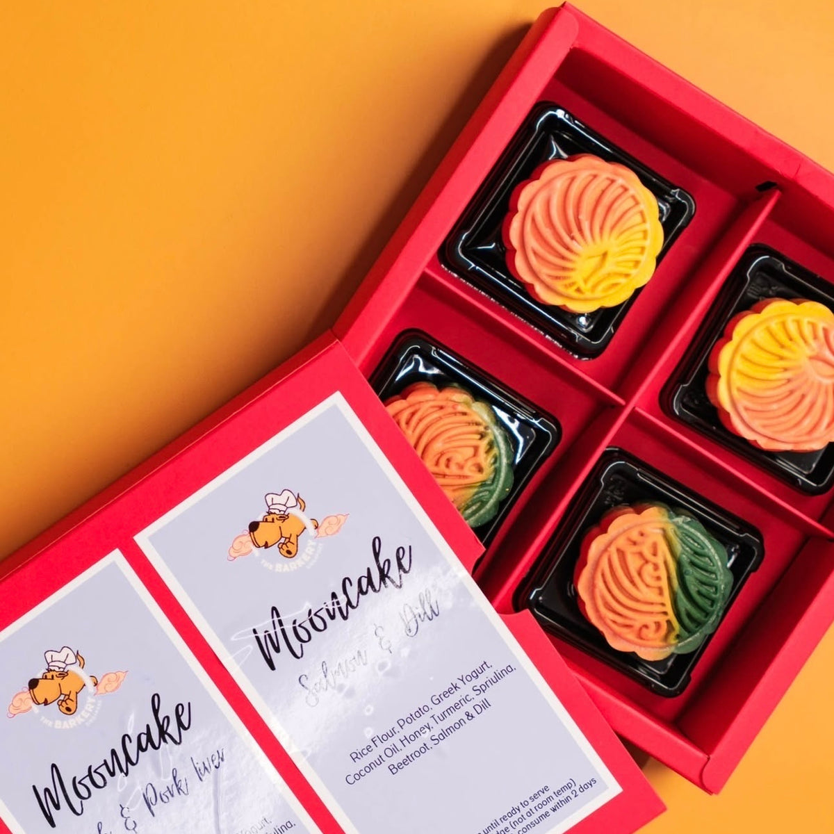 Mid-Autumn Snowskin Mooncakes for Dogs