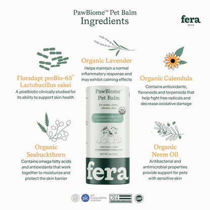 Fera Organic PawBiome Paw Balm