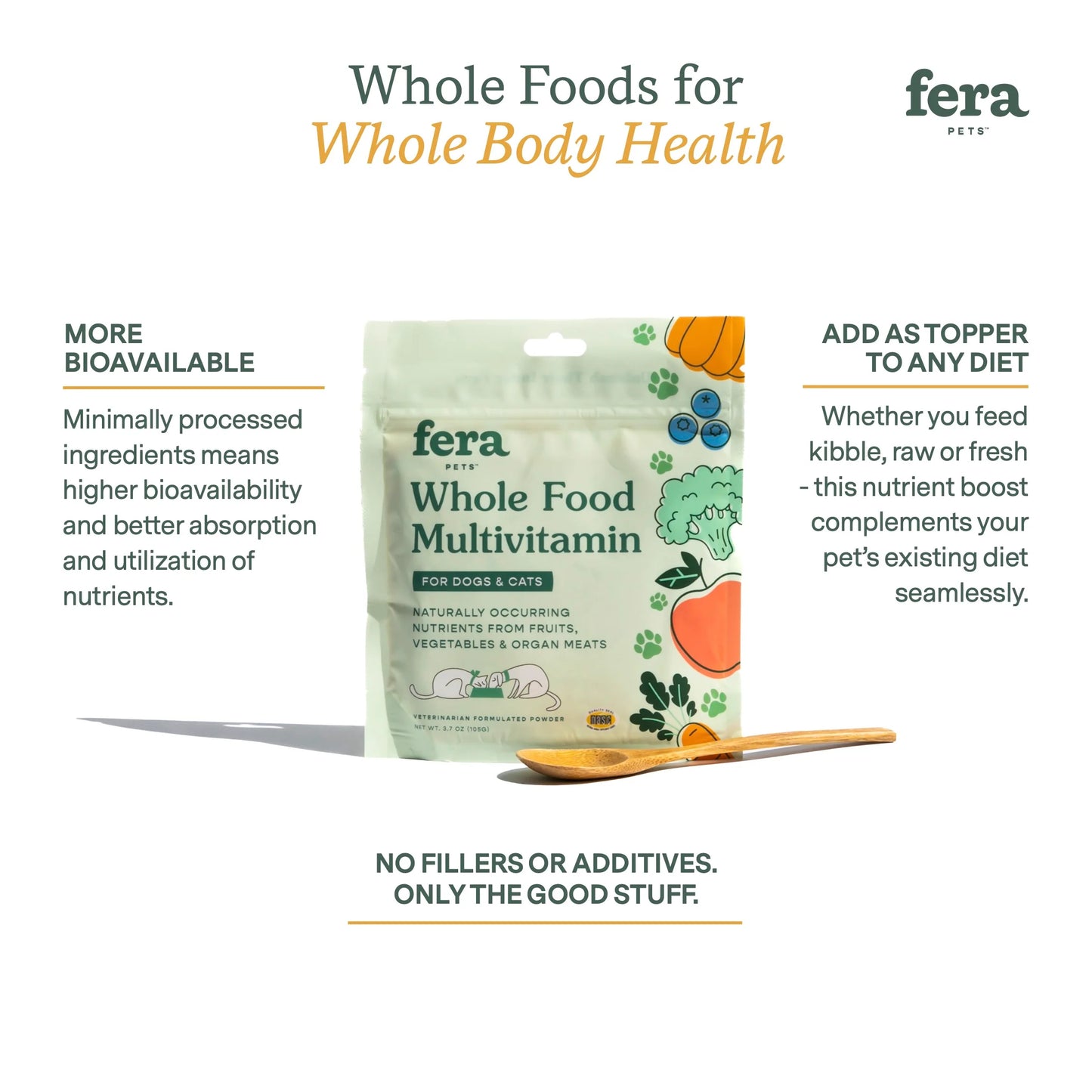 Fera Pet Organics - Whole Food Multivitamin