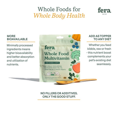Fera Pet Organics - Whole Food Multivitamin