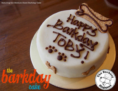 Barkday Cake