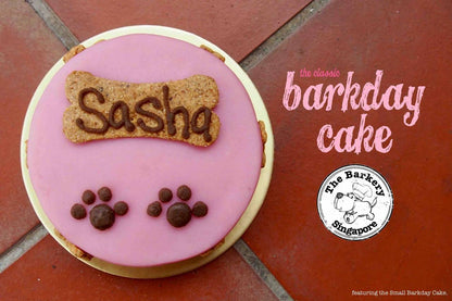 Barkday Cake