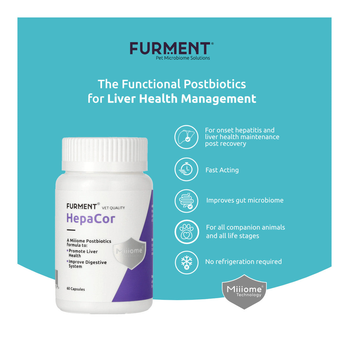 [Prescription Only] HepaCor 60 Capsules