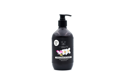Mipuchi Hypoallergenic Pet Shampoo – Jasmine, Kowhai & Lotus Flower 500ml